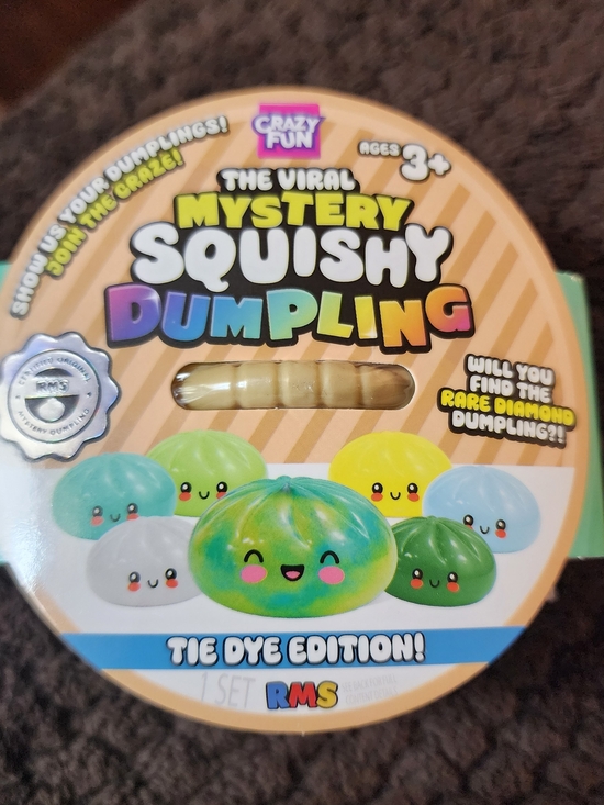 Tie dye RMS Other - Tie Dye Mystery Squishy Dumpling. New In Plastic Wrap. NWT